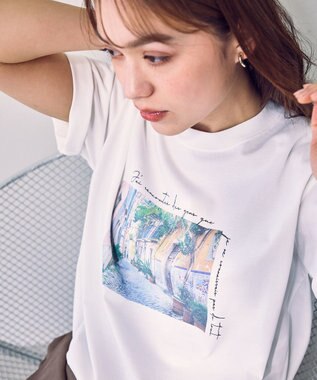 アソートロゴラウンドヘムTシャツ
