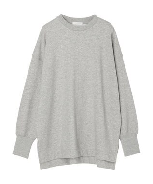 Green Parks ＢＰセンターシームミニ裏毛プルオーバー Gray Mixture