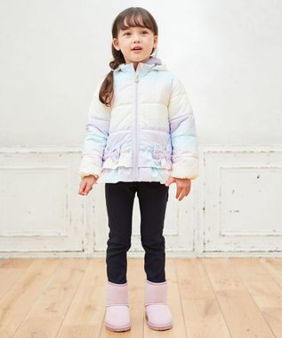 ANY KIDS ドリームストレッチ裏起毛パンツ ネイビー