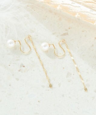 Phoebe 【K10】ウォーターパール2wayイヤリング ゴールド