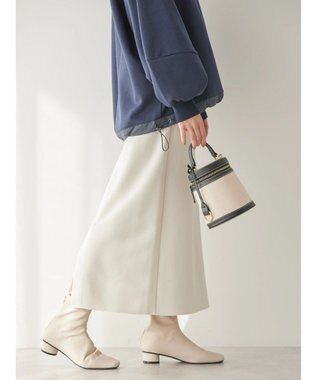 AMERICAN HOLIC 針抜きリブタイトスカート Ivory