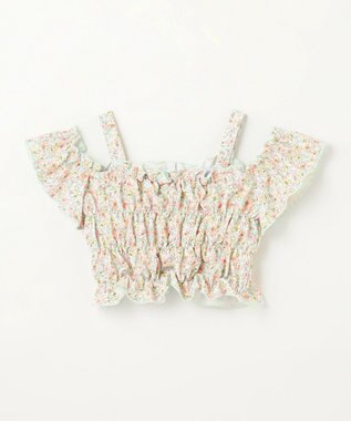 組曲 KIDS 【XS-Lサイズ】アネモネ スイムウェア(セパレート) アプリコット系5