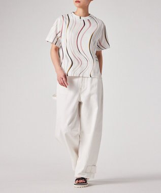 Paul Smith Summer Swirl 半袖Tシャツ オフホワイト