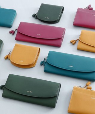 airlist 【カラフル・本革】ギャルソン長財布　タッセル　Tassel