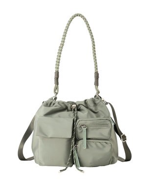 Green Parks 収納アドバイザー監修ショルダーバッグ Khaki