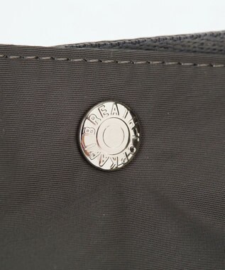 TOPKAPI 【Breath TOPKAPI】MORPH モーフ リンクルナイロン 2way ワイド トートバッグ チャーム付き　軽量 / 撥水 グレー