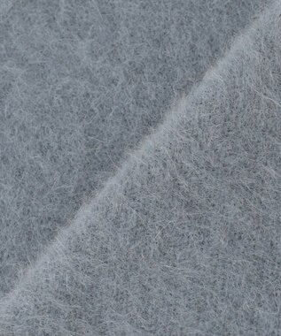 自由区 L 【SHIHOさん着用】ヘアリーフォックスプルオーバー ニット ブルー