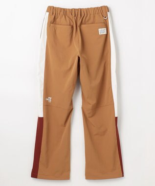 PW CIRCULUS 【MEN】サイドラインストレートワイドパンツ ゴルフ ベージュ系