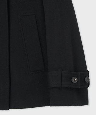 Paul Smith Field Flowers スタンドカラー ショートコート ブラック