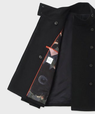 Paul Smith Field Flowers スタンドカラー ショートコート ブラック
