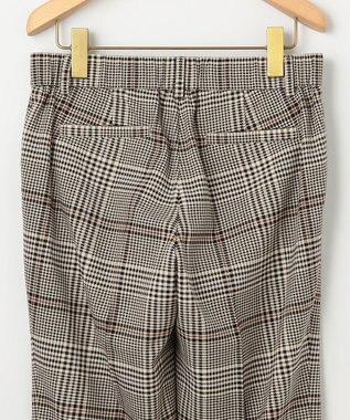 組曲 【WEB限定】T/Rツイルストレッチ テーパードパンツ ベージュ系3