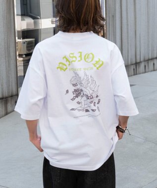WEGO 別注VISIONエンジェルグラフィックT（SS） ホワイト