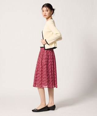 TOCCA 【洗える・消臭】RIBBON AND RIBBON スカート ワイン系5