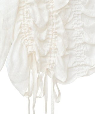 Green Parks ■ＥＳＣＡＲシアーギンガムシャーリングカーディガ Off White