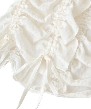 Green Parks ■ＥＳＣＡＲシアーギンガムシャーリングカーディガ Off White