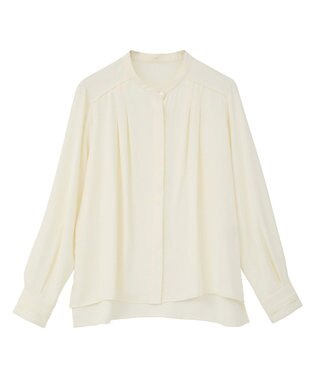 YECCA VECCA 2wayレース襟ブラウス Off White