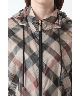 DAKS ハウスチェックシアー リップルコート ウルトラハウスチェック