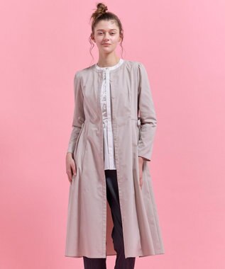 TOCCA 【chayさん着用】ROSE CHEEK 2WAY ドレス＆コート ベージュ系