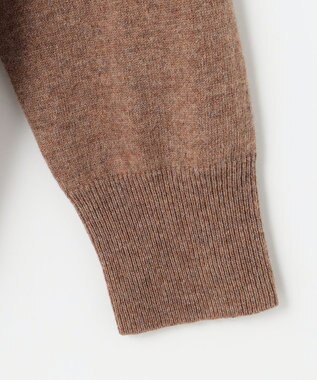 J.PRESS LADIES 【120周年企画・洗える】CASHMERE BLEND カーディガン ブラウン系