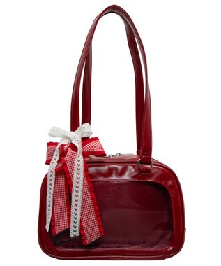 WEGO 【痛バ＆推し活グッズ】めるふわぬい痛ボストンバッグ