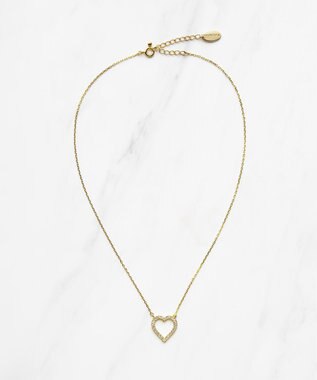 TOCCA WISH IN HEART NECKLACE ネックレス ゴールド系