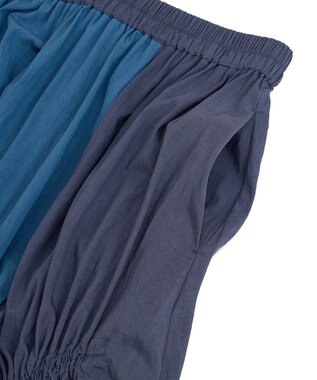 YECCA VECCA ドロストデザインロングスカート Blue