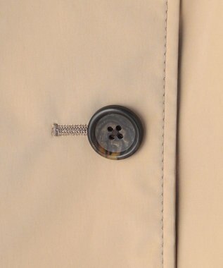 J.PRESS LADIES 【洗える・撥水】ポリアーティローザ ダブル トレンチコート モカ系