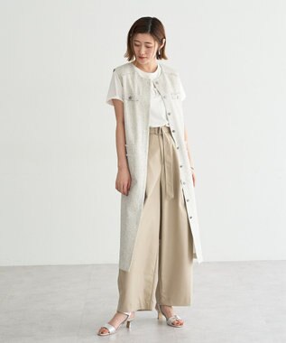 YECCA VECCA 【接触冷感】ロゴTee Beige