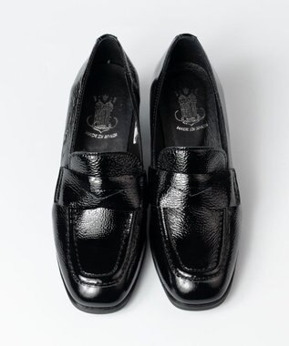 BONTRE 【BONTRE/ボントレ】チャンキーヒールローファー ブラック