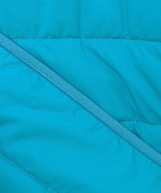 23区GOLF 【MEN】ストレッチ防風中綿ブルゾン ターコイズブルー系