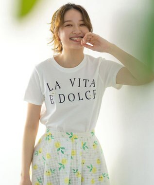 WEB限定】【TOCCA LAVENDER】LA VITA E DOLCE T-Shirt Tシャツ / TOCCA ...