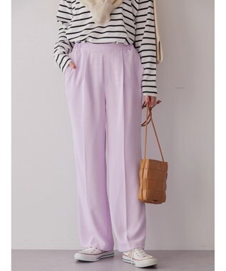 AMERICAN HOLIC 美・美・美センタープレスパンツ Light Pink