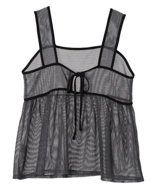 Green Parks シアーラメキャミビスチェ Gray