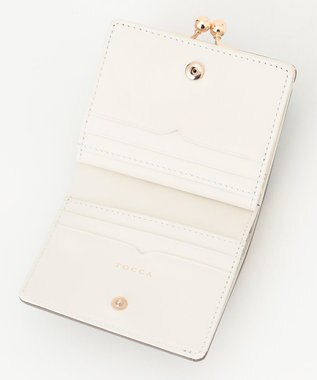 TOCCA 【新色ブルー登場】PEARL KNOT BIFOLDWALLET 財布 ベージュ系