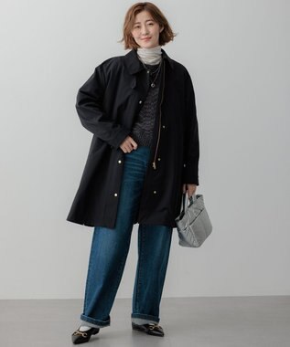 23区 【洗える】スパングル ドルマンスリーブ ニット グレー系