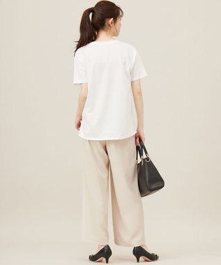 ANY SIS 【洗える】アソートロゴ Tシャツ ハートオフ