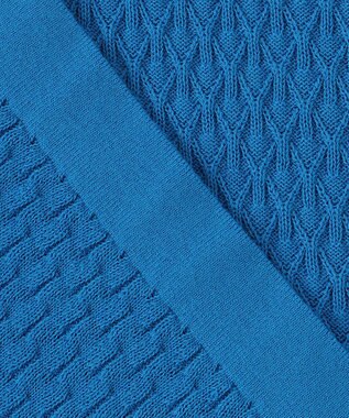 JOSEPH HOMME クールコットンリンクス ニット ターコイズブルー系