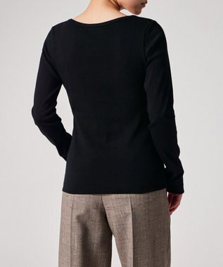 Paul Smith スクエアボタン 長袖カットソー ブラック