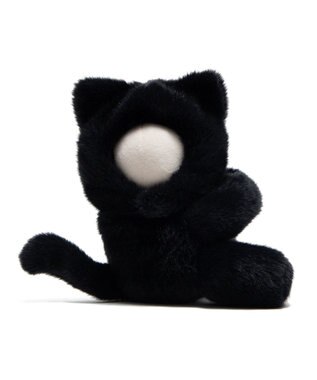 WEGO 【痛バ＆推し活グッズ】ぬい抱き付きアニマル10cm ブラック