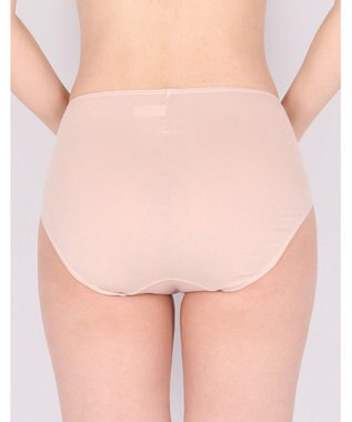 Wing ショーツ 【綿の贅沢 オーガニック】 はきこみ丈ふかめ EC3000 ウイング／ワコール ピーチ
