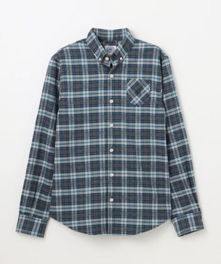 J.PRESS KIDS 【140-170cm】起毛チェックシャツ ブルー系4