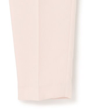 ICB L 【新色追加・洗える】 FluidBackSatin ドロストパンツ ピンクベージュ系