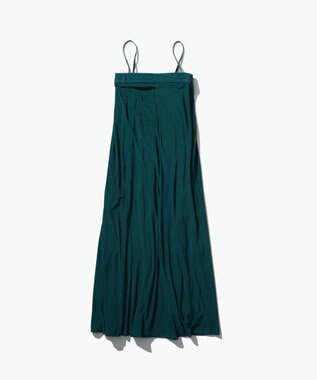 ATON MICRO COTTON PILE | ビスチェドレス GREEN