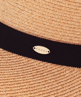 TOCCA 【UV98%以上カット・吸水速乾・抗菌防臭・洗える・サイズ調整可】BACK RIBBON BRAID CAP キャップ ブラック系