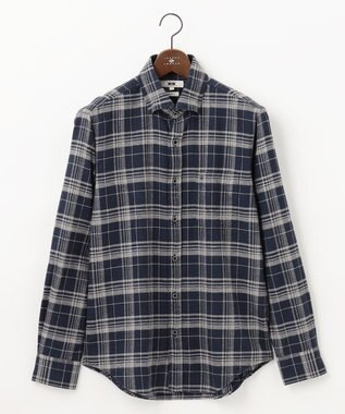  【オーガニックコットン】ビッグチェック フランネルシャツ