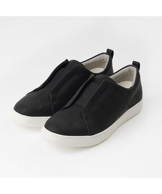 AcureZ フィット感◎ ゴアスリッポン「母趾にやさしいスニーカー」 ブラック