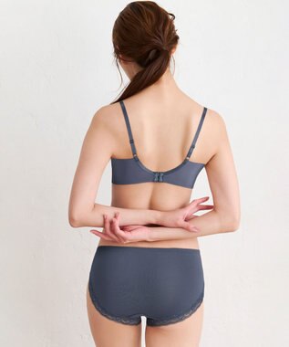 WACOAL ブラジャー 【ハグするブラ】 体温を感知してカラダになじむ 谷間メイク 脇高設計 レディース BXB478 /ワコール ブルー系