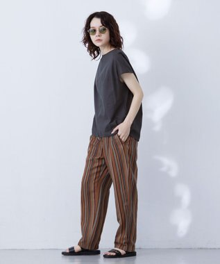 J.PRESS YORK STREET 【WOMEN】ドルマンブラウス グレー系