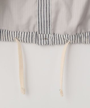 JOSEPH ABBOUD MOUNTAIN 【SPACE／UNISEX】オーガニックコットンリネンドライサッカー シャツ ネイビー系1