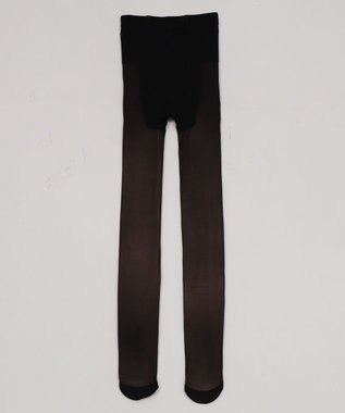 WEGO 【裏起毛】130Dフェイクタイツ ブラック